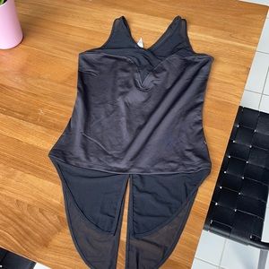 HOUSE OF ALCHEMI MESH AND MICROFIBER TOP